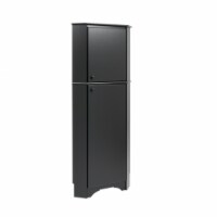 Ergode Elite White Tall 2-Door Corner Storage Cabinet