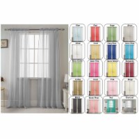 2-Panel 90 Celine Sheer Voile Drape Window Curtain Panel for Living Room & Bedroom