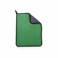 Absorbent Velvet Towel Green