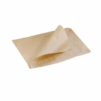 PacknWood Brown Kraft Fryer Bag Opens On 2 Sides Fits - 4.25 x 4.25 In- Pack Of 1000