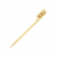 PacknWood 3.54 In. Steak Markers Cooked Labels Medium Well- Pack Of 1000