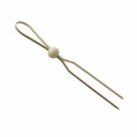 PacknWood 5.3 In. Luka Bamboo Double Pick With Natural Adjustable Ball- Pack Of 1000