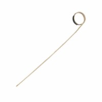 PacknWood 7.09 In. Joyo Rond Black Bamboo Skewer With Side Twist- Pack Of 2000