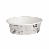 Packnwood  12 oz Deli News Printed Containers - 4.49 in. Dia.