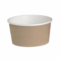 Packnwood  20 oz Deli Kraft Containers - 4.49 in. Dia.