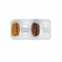 Packnwood  Macaron Inserts with Clip Closure - 5 x 2 x 1 in.