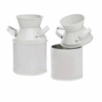 Packnwood 4.5 oz Mini Metal Milk Pot - 2 Dia. x 4 in.
