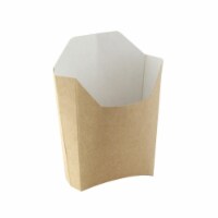 Packnwood  5.3 x 4.5 x 7.1 in. Large Kraft French Fry Pails
