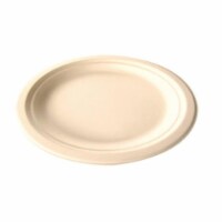 Packnwood 9.5 in. Sugarcane Round Plate