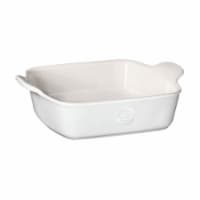 Emile Henry USA Square Modern Classics Ceramic Baking Dish - White