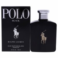 Polo Black by Ralph Lauren for Men - 4.2 oz EDT Spray