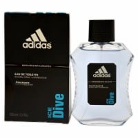 adidas Adidas Ice Dive EDT for Men 3.4 oz / 100 ml (3412242610089) ADI13M-F