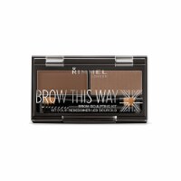 Rimmel London Brow This Way 002 Medium Brown Brow Sculpting Kit Perspective: Main