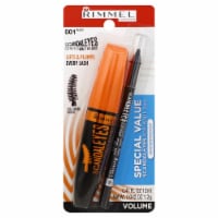 Rimmel Curve Alert Waterproof Mascara & Eye Liner - 001 Black Perspective: Main
