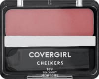 CoverGirl 109 Peach Gilt Cheekers Blush Bronzer Powder