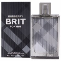 Burberry Brit Eau De Toilette Spray For Men By Burberry 3.3 Oz 100 Ml 3.3 oz. QFC
