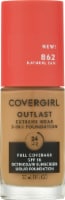CoverGirl Outlast Extreme Wear 862 SPF 18 Natural Tan Foundation Perspective: Main
