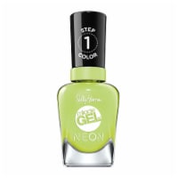 Sally Hansen Miracle Gel Neon 052 Electri-Lime Nail Color Perspective: Main