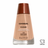 CoverGirl Clean 148 Perfect Beige Liquid Foundation Perspective: Main