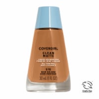 Covergirl Clean Matte 570 Deep Golden Liquid Foudation Perspective: Main
