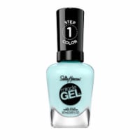 Sally Hansen® Miracle Gel™ Nail Polish - Grand Cyan Perspective: Main