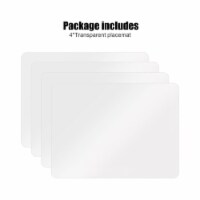 Set of 4 Waterproof Table Placemat