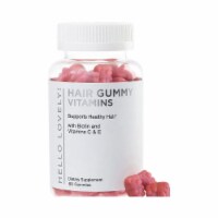 Hair Gummy Vitamins For Faster, Stronger, Healthier Hair Growth 60 Gummies