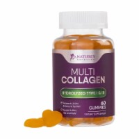Collagen Gummies for Hair, Skin, and Nail Health, Delicious Gummy Supplement 60 Gummies