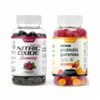 Sugar Free Nitric Oxide Beet Root Gummy & Sugar Free Probiotic Gummies - Bundle