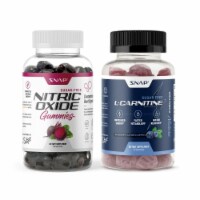 Sugar Free Nitric Oxide Beet Root Gummy & Sugar Free L-Carnitine Gummies Bundle