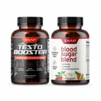 Male Enhancement Pills Testosterone Booster + Blood Sugar Blend Supplement