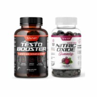Male Enhancement Pills Testosterone Booster + Sugar Free Nitric Oxide Beet Gummy