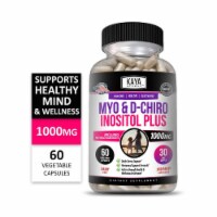 Myo & D-Chiro Inositol Plus 60ct, Women Hormone Support, Manage Stress