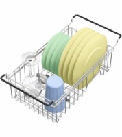 Aquaterior Over Dual Sink Dish Drying Rack Adjustable Drainer Extendable  Holder Kitchen, 1 - Fred Meyer