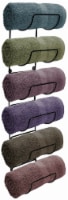 Kitcheniva Wall Mounted Towel Rack Holder - Black