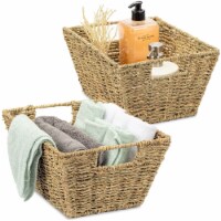 Kitcheniva Seagrass Woven Wicker Storage Baskets Organizer