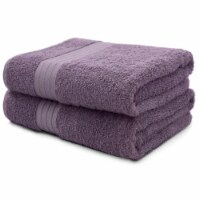 Kitcheniva Ultra Super Soft 100% Cotton Bath Towels Gray 2 Packs, Set of 2  - Harris Teeter