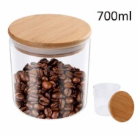 Kitcheniva Airtight Glass Storage Jar With Lid, 700ml