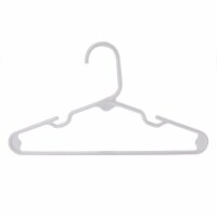 Kitcheniva Heavy Duty Non Slip White Hangers - 5 Pack