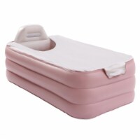 Kitcheniva Automatic Inflatable Bathtub With Cover - 3 Tier