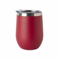 Kitcheniva Stainless Steel Wine Tumbler - 4 Pack Red