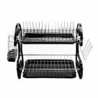 Kitcheniva Stainless Steel Dish Drying Rack, 2 Tier