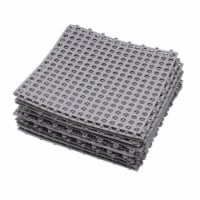 Kitcheniva Interlocking Soft PVC Flooring Tiles Mat 11.8" x 11.8" 24 Packs