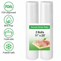 Kitcheniva Vacuum Sealer Bags Food Saver 11" x20" - 2 Pack