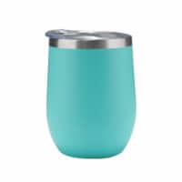 Kitcheniva Stainless Steel Wine Tumbler - 6 Pack Aqua Green