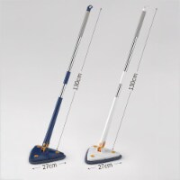 Kitcheniva Rotatable Triangle Cleaning Mop Cloth - Blue