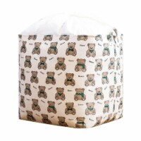 Kitcheniva Rectangular Laundry Basket - Bear