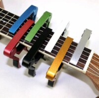 Kitcheniva Acoustic Clip Guitar String Instrument Clamp - Red