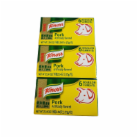 Knorr Pork Bouillon Cubes Pack of 3