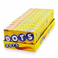 Dots Assorted Fruit Gumdrops Candy - 12 Boxes